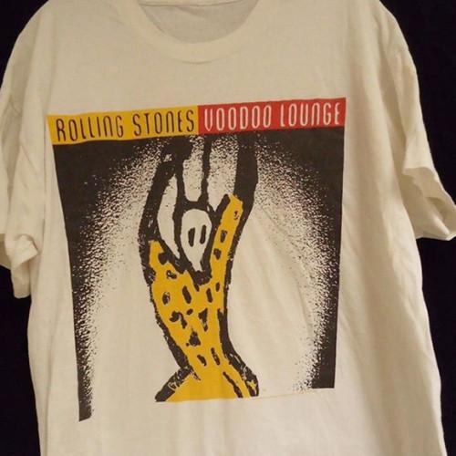 Vintage 1995 The Rolling Stones Voodoo Lounge European Tour T-Shirt Tops Tees Men's Women's