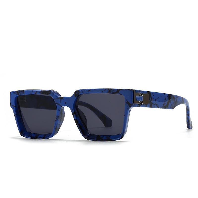 Retro Fashion Luxury Brand Square Sunglasses Unisex Vintage Oversized Shades Gradient Lens Sun Glasses For Men Women