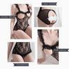 Aldult Mesh Erotic Lingerie See Through Bra Set  Women's Porno Thongs Babydolls Sexy Open Crotch Underwear Exotic Lace Dress