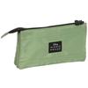 Trousse - Safta - Disney Minnie - Vert - Zippée - Triple Compartiments