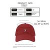 Versatile Korean Style Baseball Cap Cotton Hip-hop Embroidered 7 Cap Sunscreen Casual Cotton Peaked Hat Girls