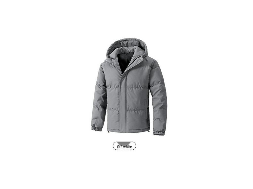 Men's Plus Size M-8XL Winter Cotton Hooded Puffer Jacket - Thick, Loose Fit for Couples