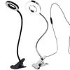 Leselampe, Augen-Energiespar-Schutz, angetriebene USB-Clip-on-LED-Schreibtischlampe, Selfie-Füllung