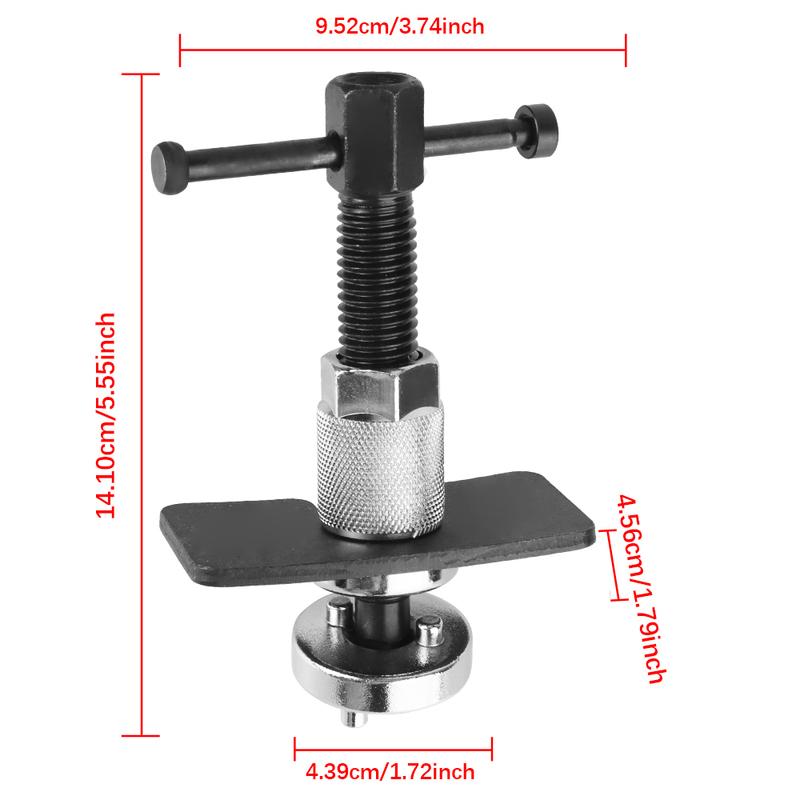 Universal Brake Caliper Piston Repair Tool Set - 3-Piece Disc Brake Service Kit for Car and Truck Brake Disc Pads Maintenance