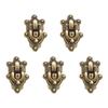 5pcs Mini DIY Manual 4 Colors Doll Suitcase Buckle High Quality Luggage Trunk Lock  Doll Accessories