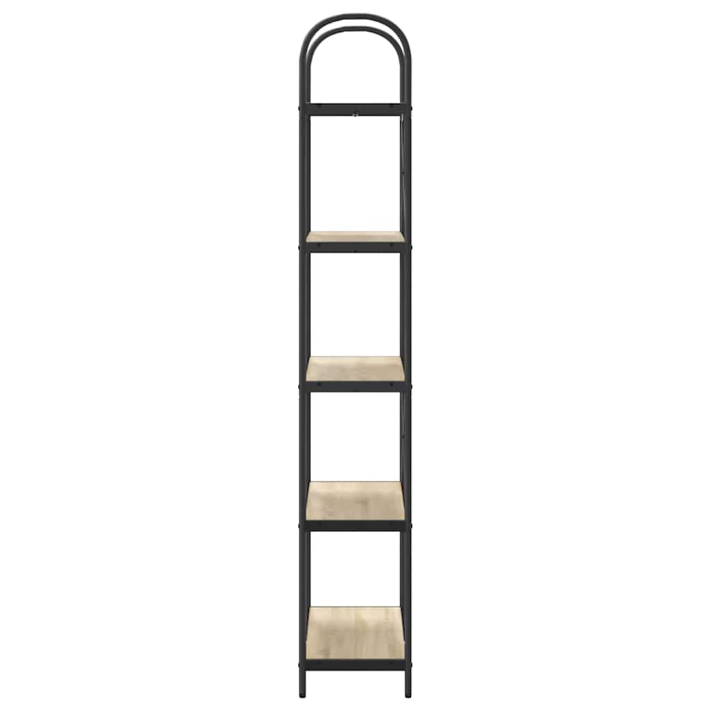 Bookshelf Sonoma Oak 80 x 30 x 183 cm Particleboard
