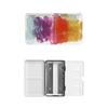 Foldable Painting Box Half Pans Watercolor Paint Box Multi-function Watercolor Storage  School