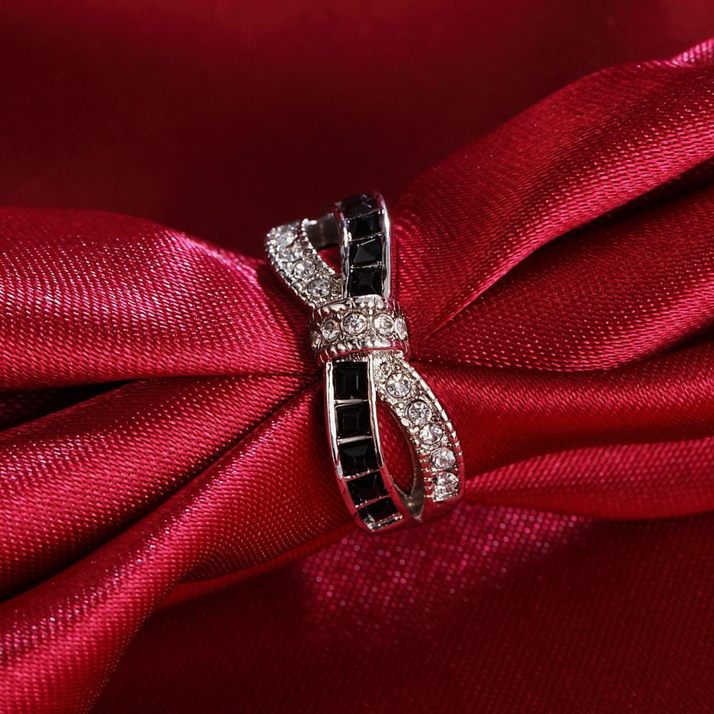 Classic Copper diamond rings For Women Colored zircon size 6-10 Fashion wedding accessories Party Gift Jewelry