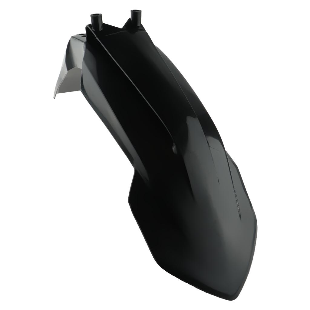 Plastic Motorcycle Front Fender Universal Front Mudguard Shield Wheel Cover for Daily Commuting чёрный