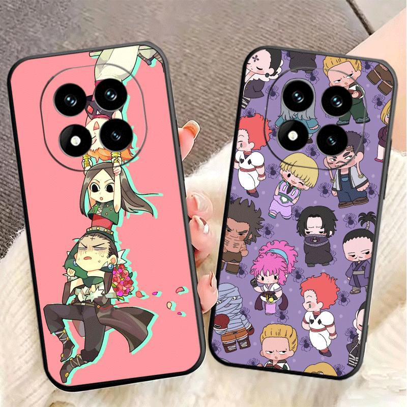 Hunter X-Hunters Cute Soft Phone Case for Xiaomi Redmi Note 12 13 14 15 Pro Plus 11 12S 11S 11T 10 4G Black Cover Back Shell