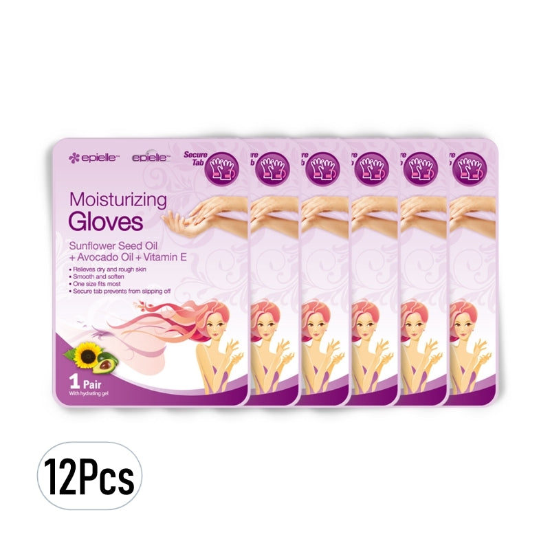 Epielle Moisturizing Gloves Hand Pack 2ea*6Pcs/12Pcs/18Pcs/24Pcs/30Pcs