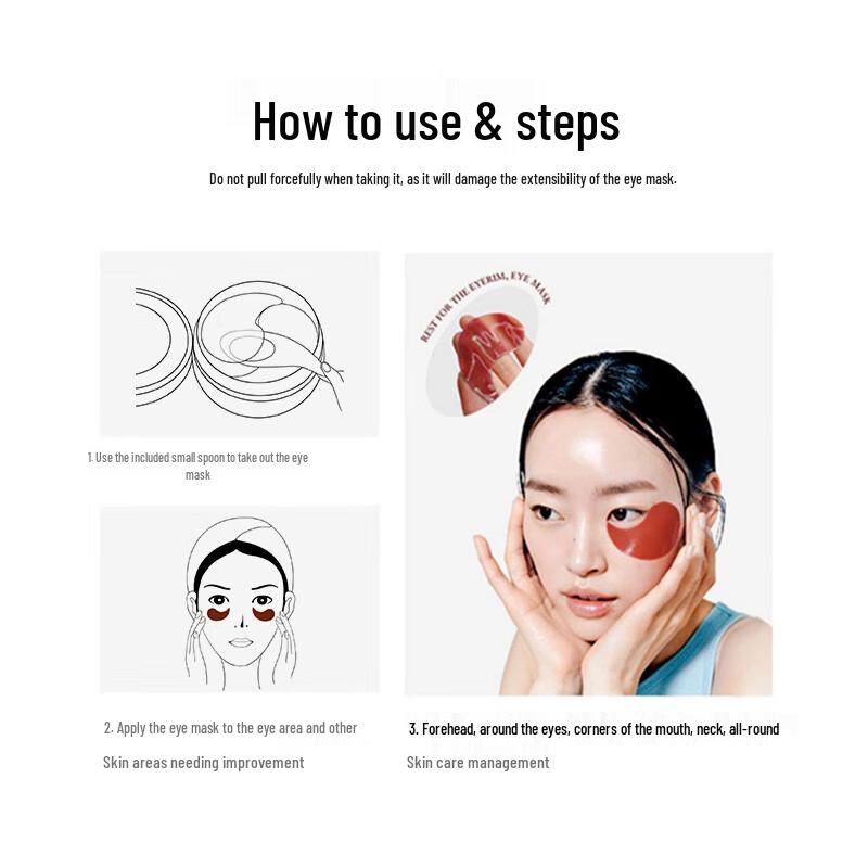 SHANGPREE Red Ginseng Berry Eye Mask