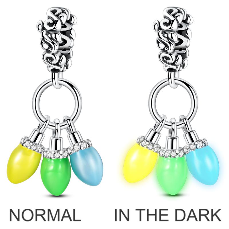 Copper Green Series Tree Cactus Avocado Pendant Diy Charm Beads Fit Original Pandora Charms Bracelet Women Jewelry