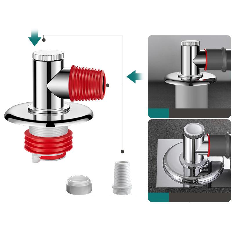 ABS Material Cover Drainage Pipe Connector Compatible With 40 50 Drains Detachable Design Easy Cleaning Feature