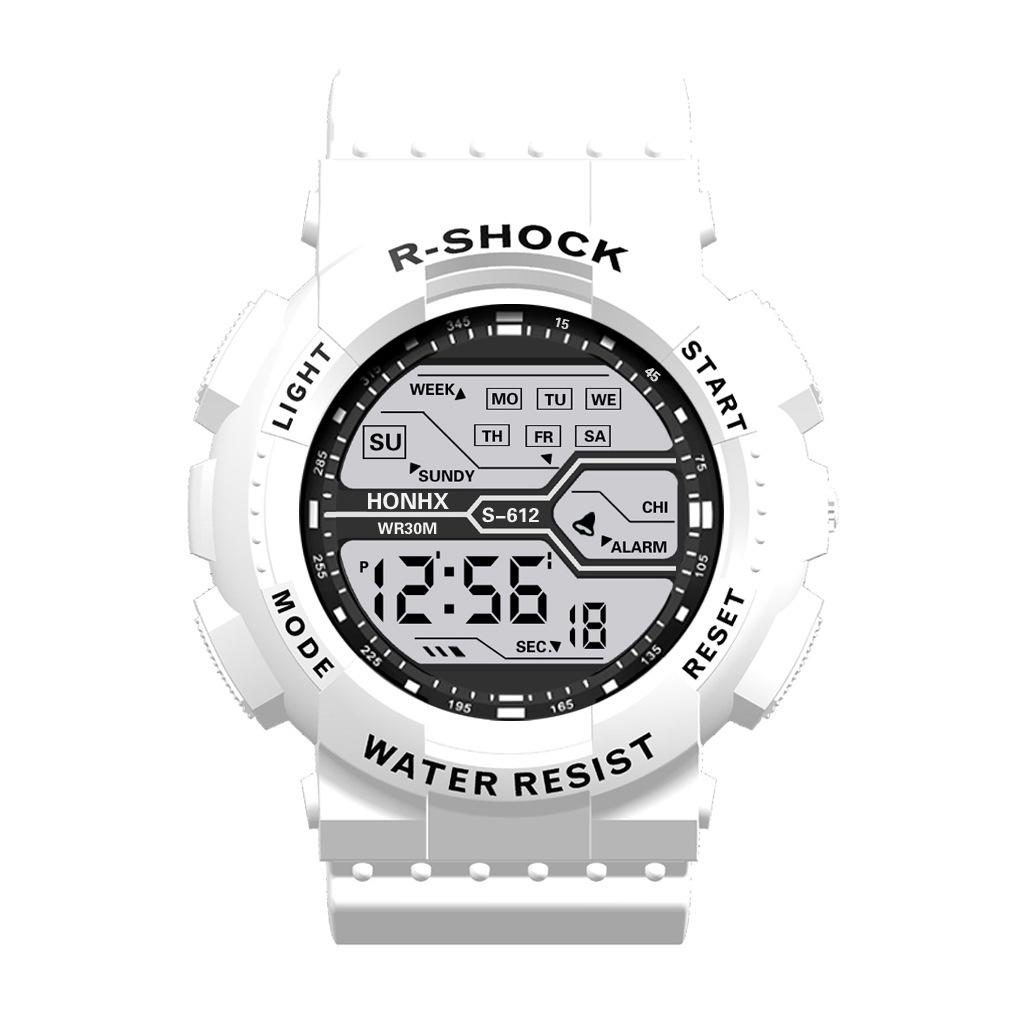 Sports Digital Electronic Watch 55mm Large Dial Sport Watch Outdoor Multifunction Watches Clock for Men Teen Student
