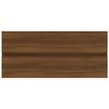 VidaXL Washbasin Cabinet Brown Oak 100x38.5x45 Cm Engineered Wood 815659