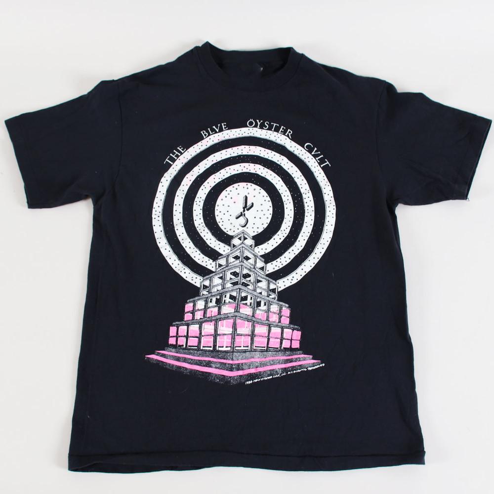 1988 Blue Oyster Cult Tee Shirt Concert On Tour T Shirt Black All Size AM941 Unisex T-Shirt XL