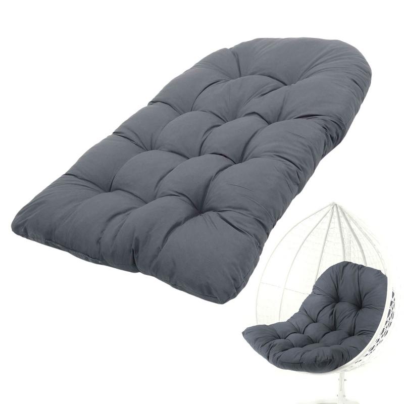 Outdoor Supply Hammock Thickened Egg Chair Cushion Seat Pad Backrest Pillow Rocking Chair Seat Mat Swing Chair Mat