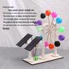 Solar-Powered Windmill Experiment Kit for Kids: Educational DIY Science Toy