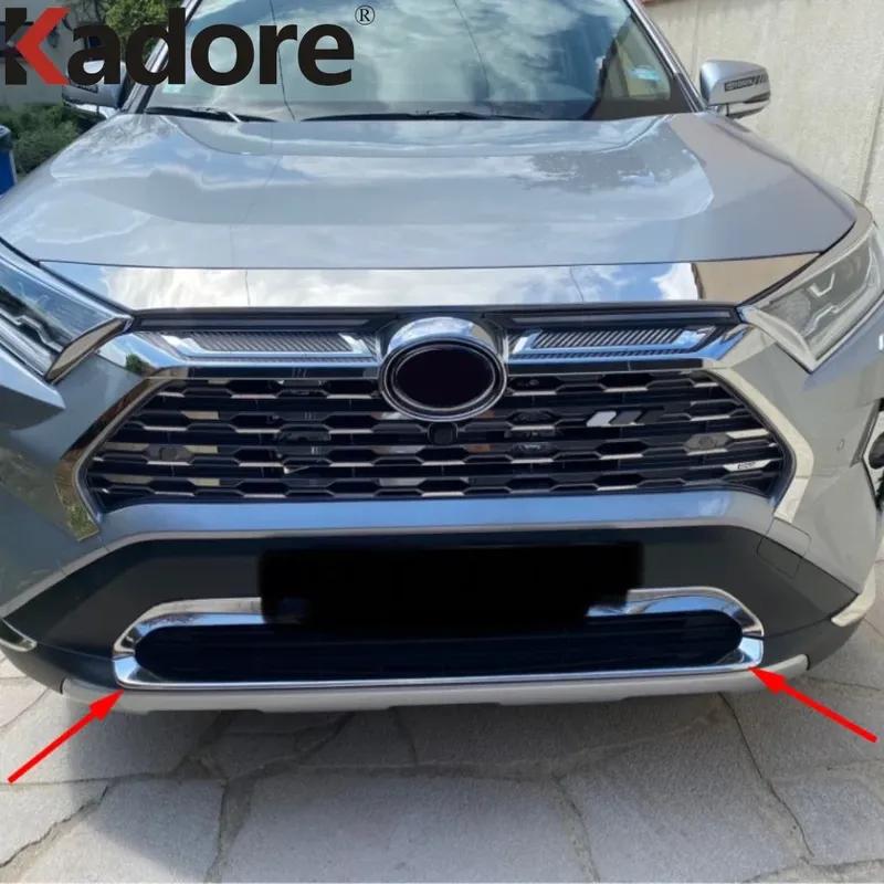 Front Bottom Bumper Grille Cover Trim For Toyota RAV4 RAV 4 -   2024 Car Head Grills Molding Strip Accessories