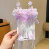 Retro 2026 Fairy Tassel Hair Clips for Girls - Non-damaging Hanfu Bow Knot Ribbons