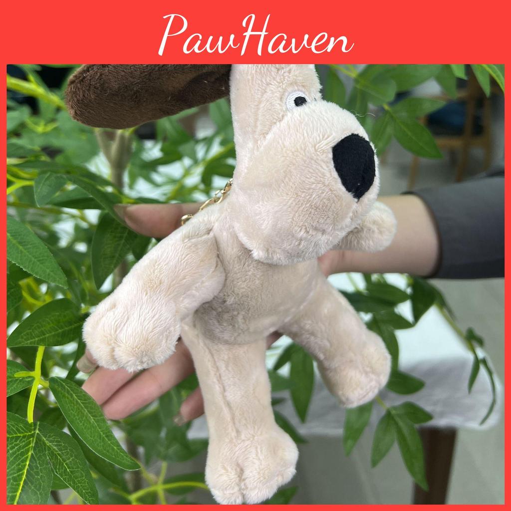 Wallace Keychain Gromit Cute Cartoon Girl Backpack Hanging Plush Doll Gifts