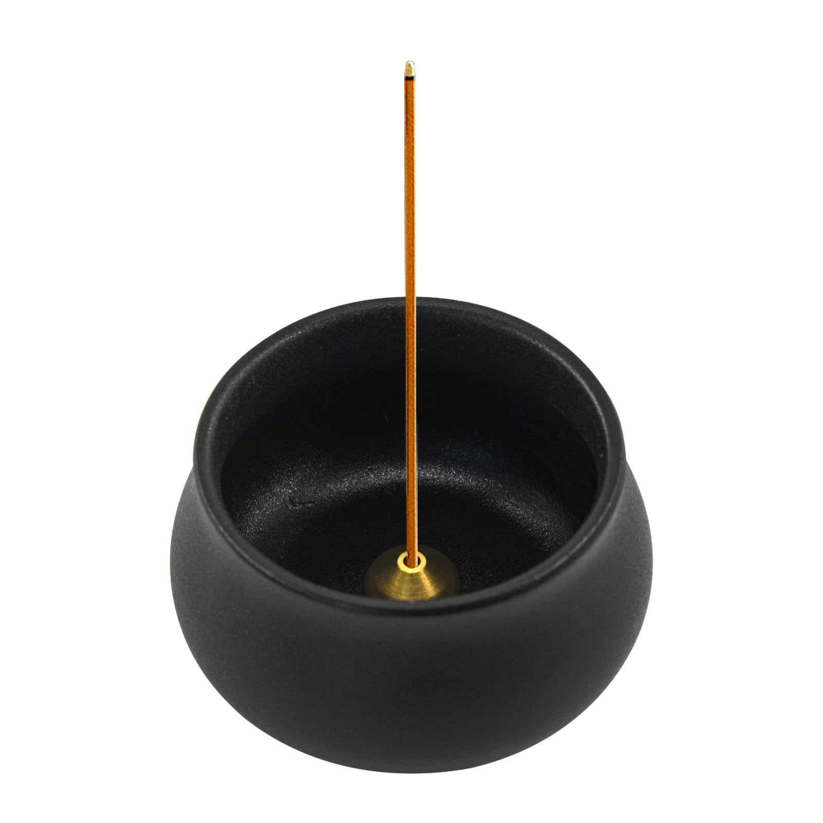 

MrMrKura Ceramic Incense Burner, Teardrop-Shaped, Mini Buddhist Altar Incense Holder, Ceramic Incense Holder, Incense Plate, Stylish and Simple,