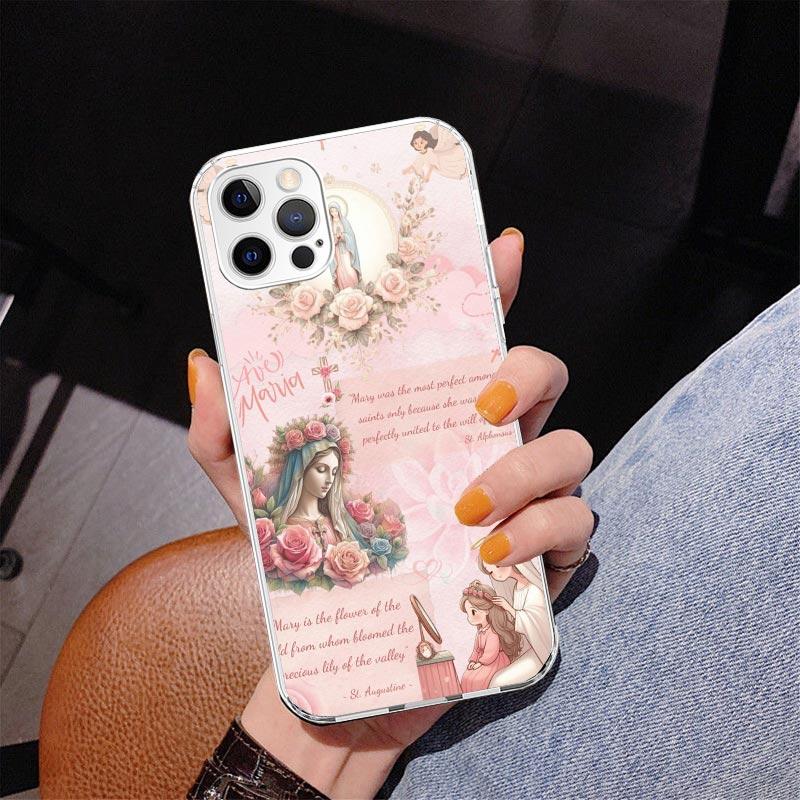 Bible Angel Phone Case For iPhone 17 Air 16 Pro Max 16E 15 + 14 Plus 11 12 13 Mini 7 8 SE Gift Print Cover Fundas