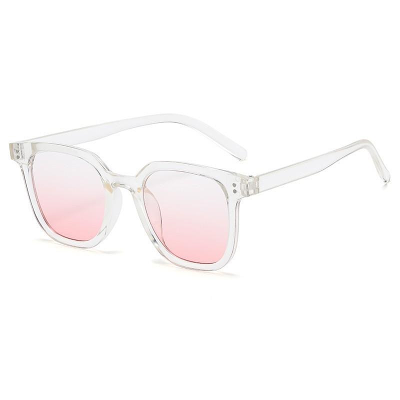 Vintage Punk Gradient Sun Glasses Personalized Car Ddriving Goggles Large Square Frame Sunglasses Women Eyeglasses UV400 New