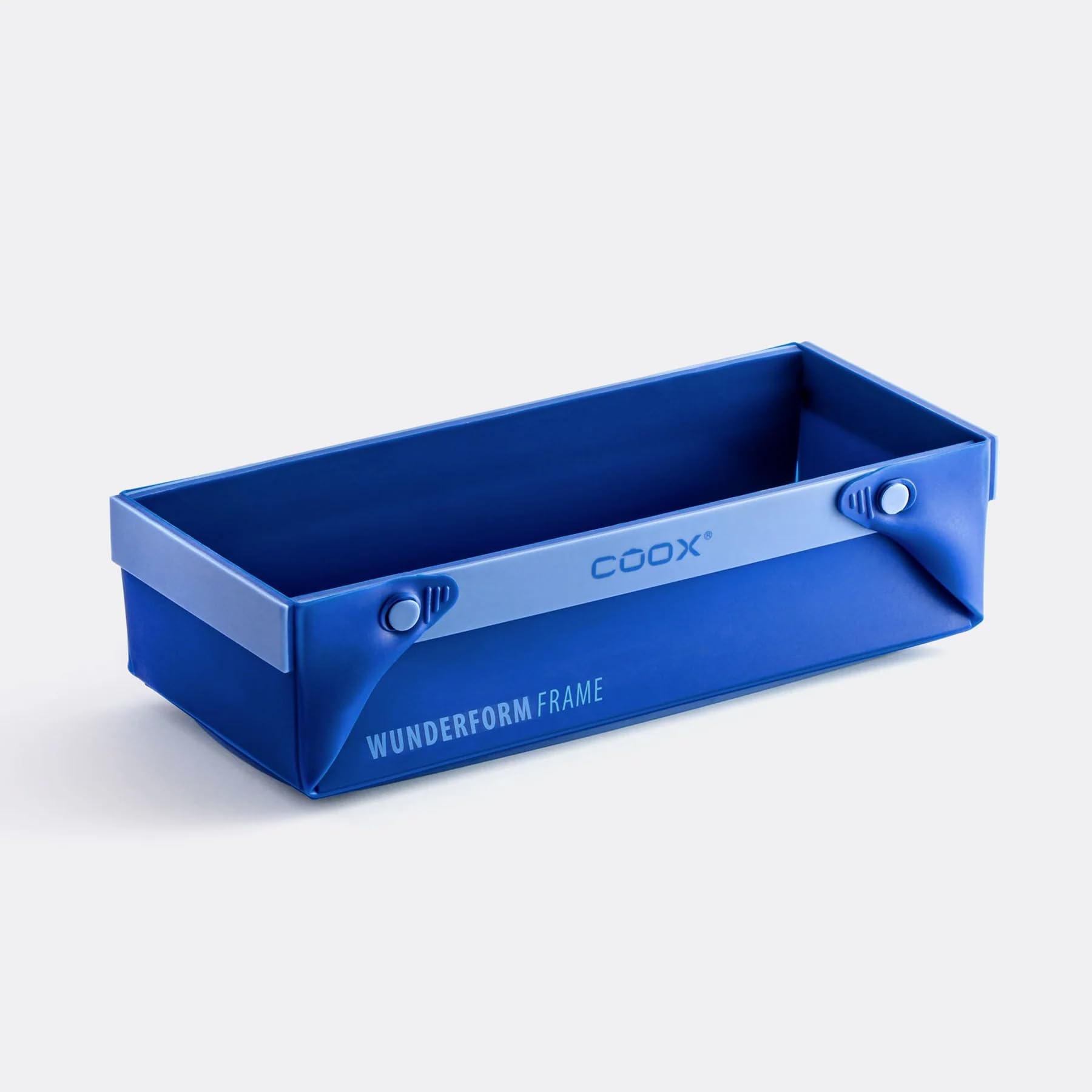 

Seiei COOX WUNDER FORM FRAME M size Blue: Cake mold, baking mold, heat resistant, cold resistant, no baking paper needed, oven safe, dishwasher safe.