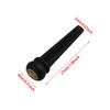 Acoustic guitar ebony bridge pin with 6 abalone dots and