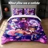 Steven Universe Design Bett Bettwäsche Set 1 Bettbezug + 2 Kissenbezüge Weich Atmungsaktiv Haushalt Bettwäsche