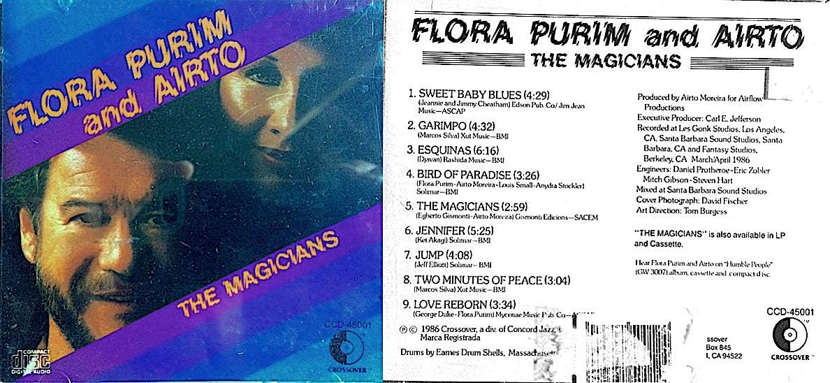 

CD FLORA PURIM & AIRTO - Magicians CCD45001 Non Japan Jazz Used