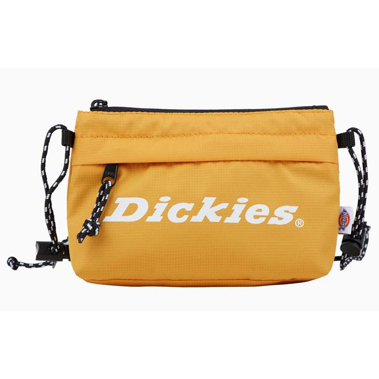 New Dickies Polyester Shoulder Bag Crossbody Bag Small Size Unisex Yellow DK008218B33