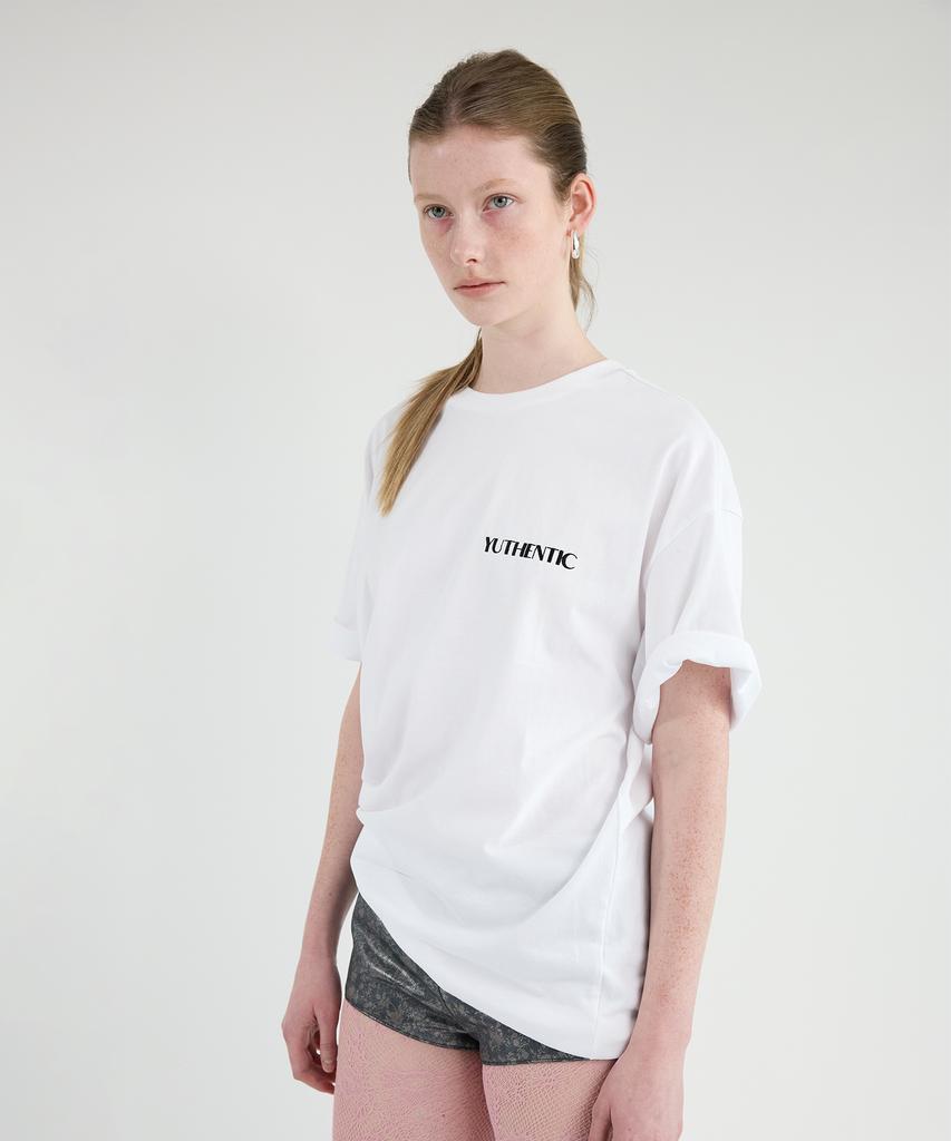 Yusentig Og Logo T-Shirt Melange Grey Aw5Me4381F