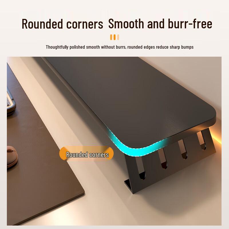 NVV Monitor & Laptop Riser Stand with Desktop Storage