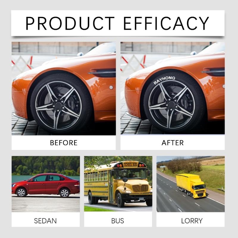 15 ks Bílý lak na pneumatiky Pero Voděodolné Značkovací pero na pneumatiky Bílé pero Rychleschnoucí Pro opravu škrábanců na pneumatikách automobilů