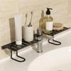 Water Drainage Faucet Storage Shelf Carbon Steel Cosmetic Storage Box Kitchen Sink Shelf Washstand
