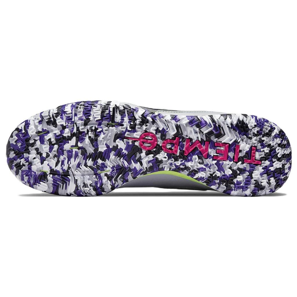 Nike React Tiempo Legend 9 Pro IC Indoor Soccer Shoes Unisex Soccer Shoes Gray Purple DA1183-017