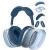 Applicable AirPods Max Over-Ear Headphones Transparent Glitter Silicone Case