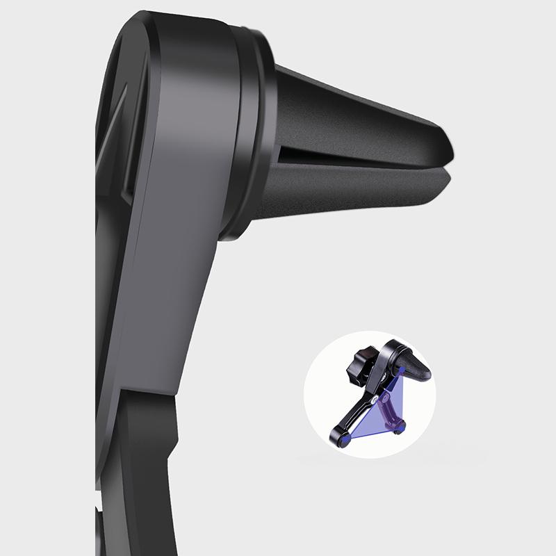 Suport Auto Telefon Mobil Fixare Snap On Rotație 360 Grade Suport Cradle Telefon Suport Montare Ieșire Aer