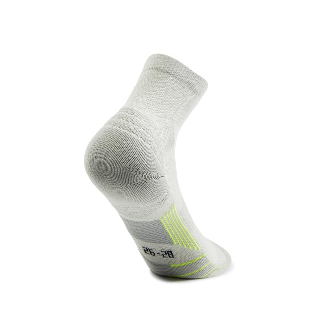 Li Ning Running Collection Running Socks Unisex 1 Pack Stone Gray AWSV079-2