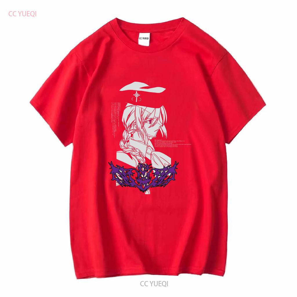 SION ELTNAM ATLASIA Melty Blood Tsukihime T Shirt Long or Short Sleeves Vintage Washed Homme Soft Fashion Top For Everyday Wear