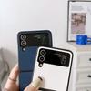 Husă pentru telefon de culoare solidă pentru Samsung Galaxy Z Flip 1 2 3 4 /Z Fold 3 4 Husă de protecție spate completă