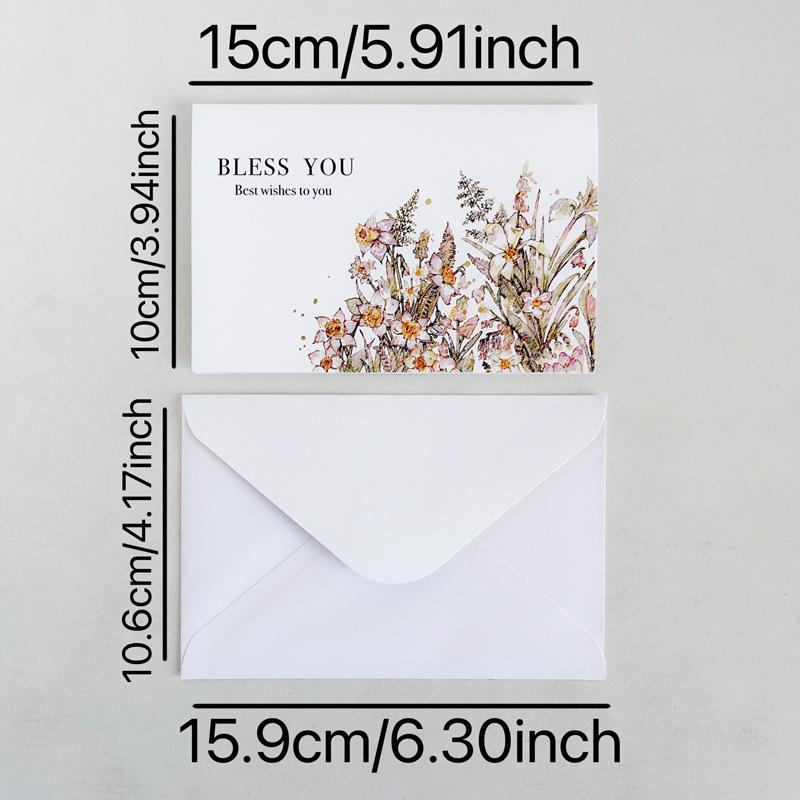 

Объемная открытка в форме сердца: Винтажное складное благословение с конвертом - Идеальный подарок для лучших друзей или пар