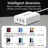 7-Port Multi-USB Fast Charging Smart Desktop Hub with Cable & Type-C Power Strip