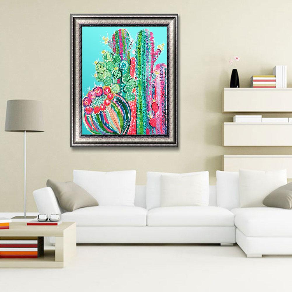 

Полный набор сверл для алмазной живописи, YEESAM ART Cactus 5D DIY Diamond Art