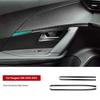 Peugeot 208 Interior Real Carbon Fiber Epoxy Resin Modification Kit Sticker