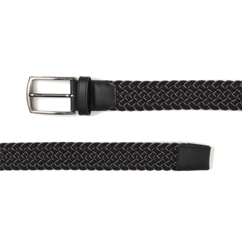 Benovero 26th Ss Elastic Weaving Two Tone Belt Bmg1acb1302k1