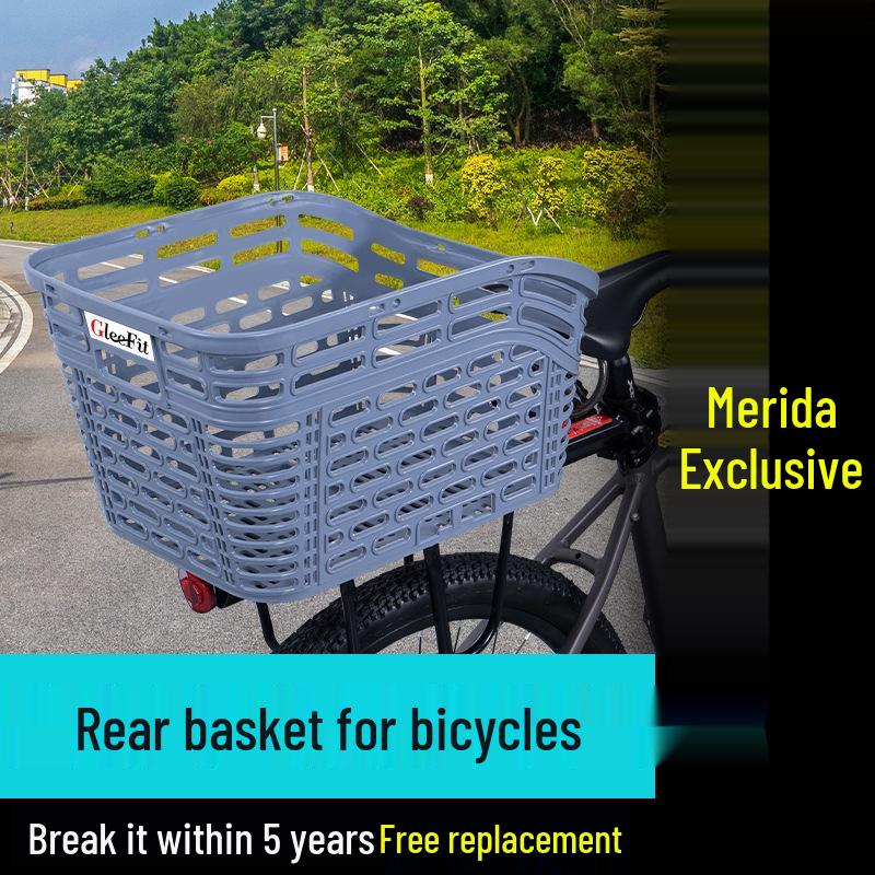 Merida Rear Rack Basket for Mountain Bike Storage
